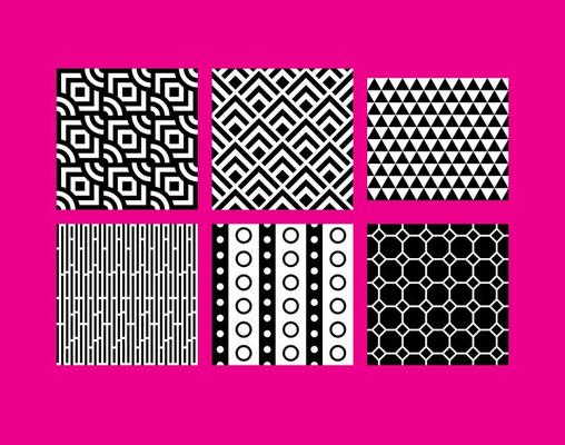 Simple BW Pattern Vectors