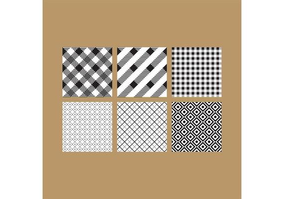 Simple BW Patterns 6