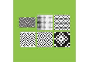 Simple BW Patterns 3 vector