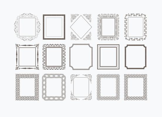 Decorative Vector Frames