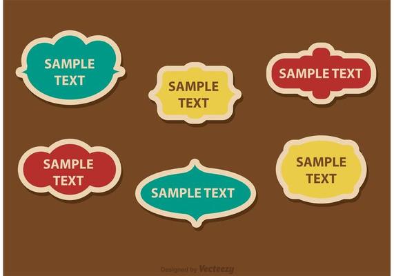 Design Retro Frames Vectors