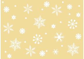 Free Vector Snowflake Background