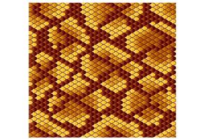 Snake Skin Pattern Vector 