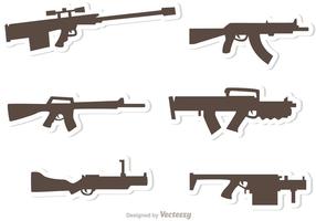 Gun Set Vectors Pack 2