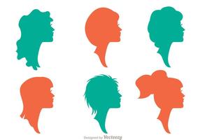 Profile Girl Vector & Photo (Free Trial)