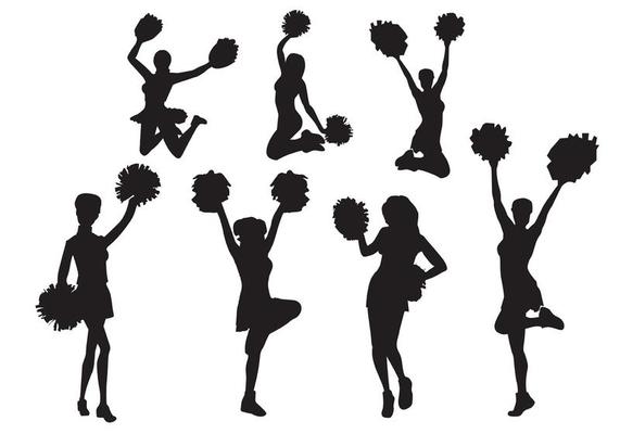 Download Free Cheerleader Vector Art