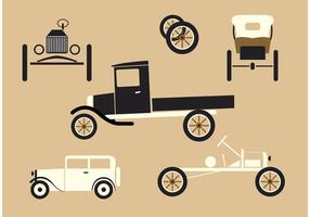 Cars of the 20's vector