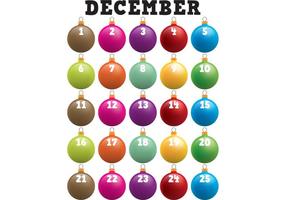 Xmas Ornament Advent Calendar 