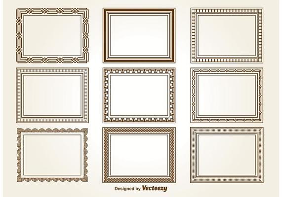 Decorative Square Frames