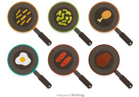 Frying Pan Vector Pack