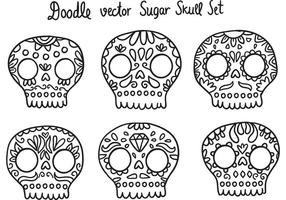 Free Dia de Los Muertos Sugar Skull Vector