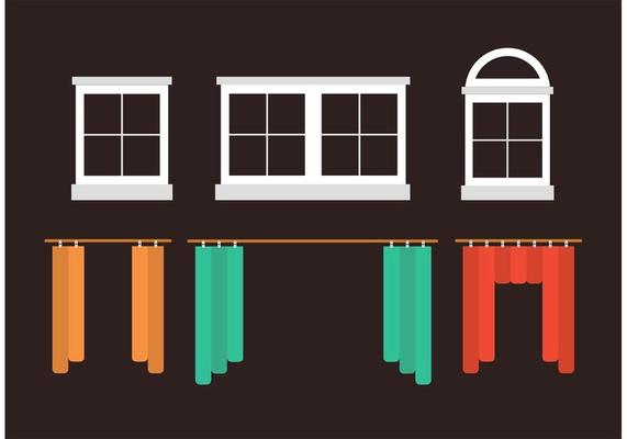 Windows and Curtains
