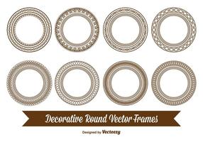 Decorative Round Frames vector