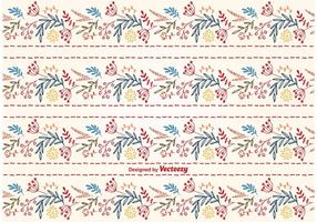 Cute Floral Background Pattern vector