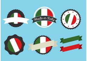 Italian Badge Vectors