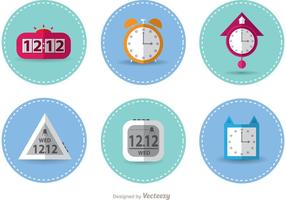 Stitched Clock Vectors 