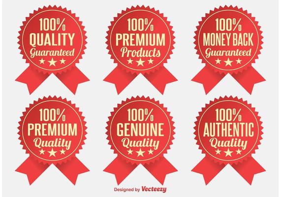 Premium Quality Badges