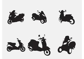 Vector de motocicletas y scooters