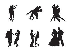 Free Vector Dancing Couples