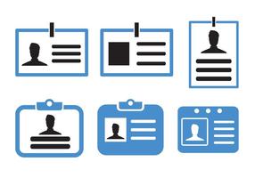 Identification Card Vectors 