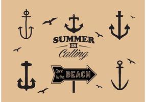 Vector Summer Badges