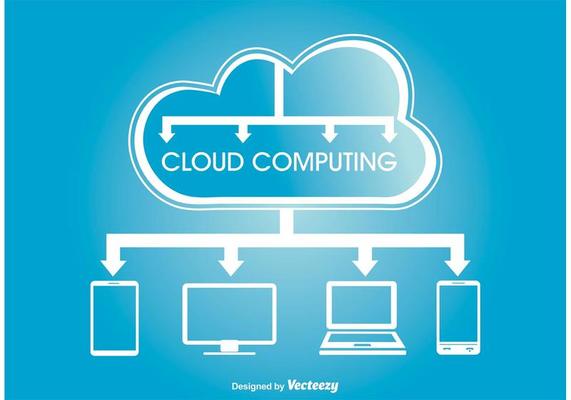 Cloud Computing Concept Illustration