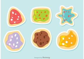 Delicious Cookies Vectors Pack