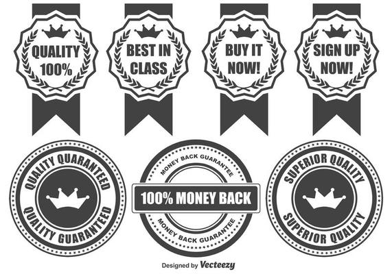 Promotional Retro Labels