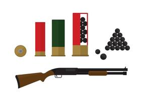 Shotgun Elements  vector