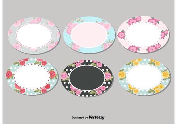 Shabby Chic Labels Set 