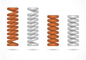 Free Vector Coil Spring Set