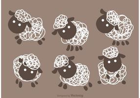 Funny Sheep Vector