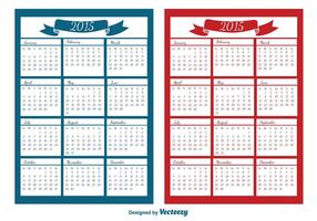 2015 Calendar vector