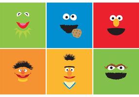 Muppets Fondos vector