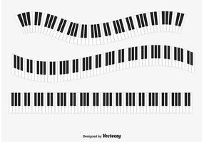 `Piano Keys Vector