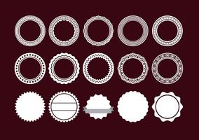 Round Frames vector