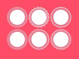 Decorative Round Frames vector