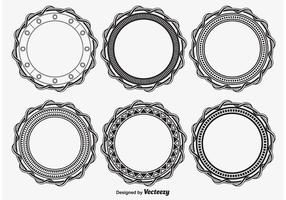 Decorative Round Frames vector