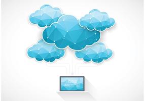 Free Vector Cloud Computing Concept