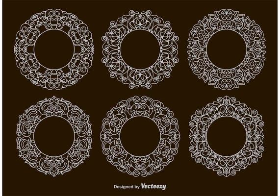 Victorian Circular Frames
