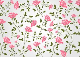 Seamless Floral Vector Background