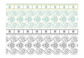 Free Paisley Border Vector