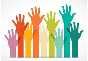 People Hands Up Stock Illustrations – 16,872 People Hands Up Stock