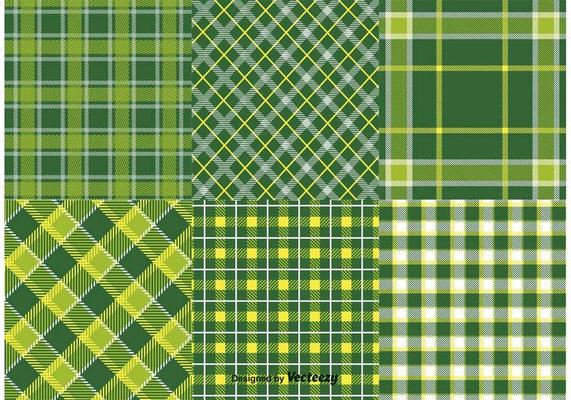 St. Patrick's Day Vector Textile Patterns