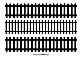 Picket Fence Vector Shapes