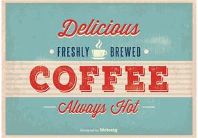 Vintage Coffee Poster vector