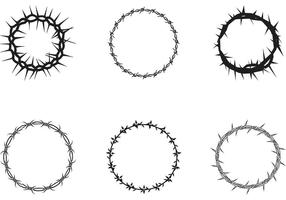 Libre corona de espinas Vector Pack