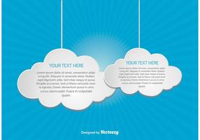 Cloud Computing Illustration vector