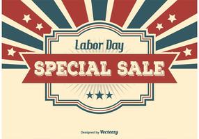 Labor Day Sale Illustration vector