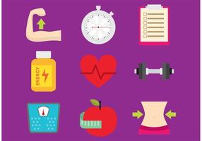 Fitness Vector Icons 